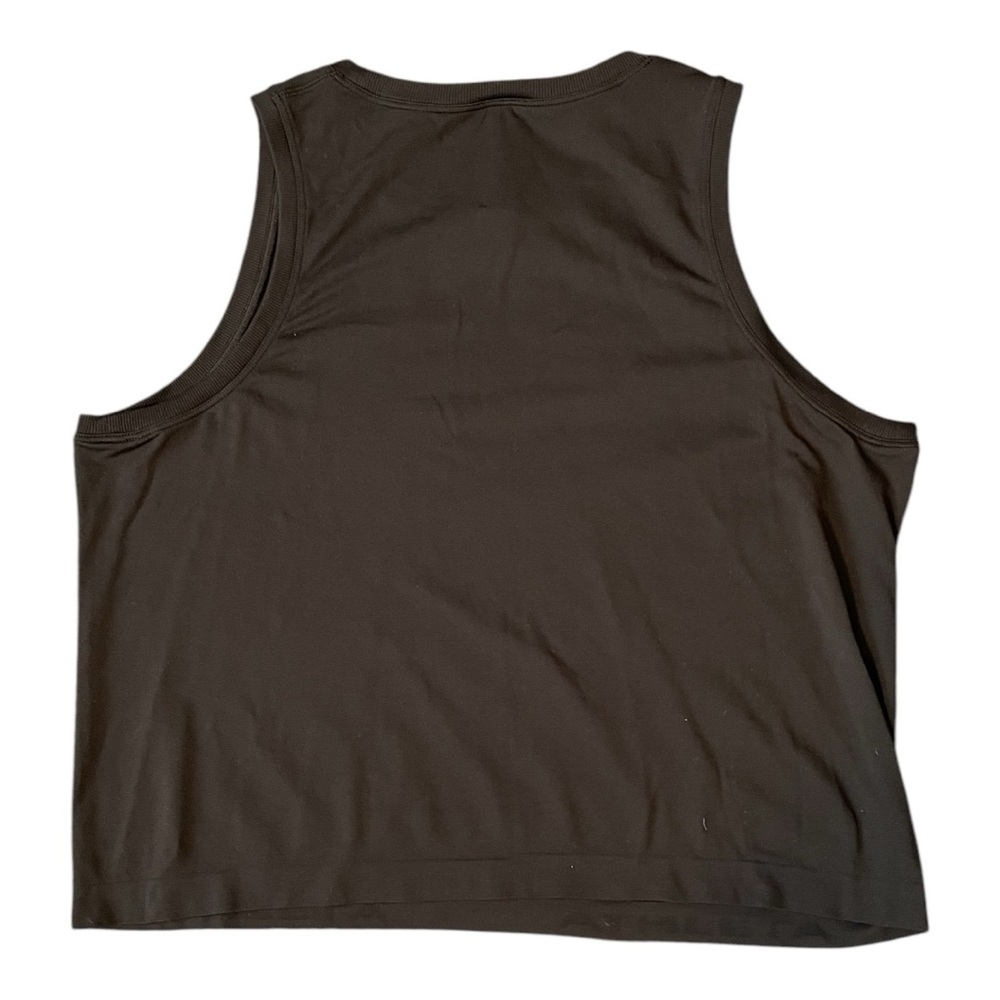 #065, Athleta seamless cropped tank top, NWOT, size L - Picture 2 of 3